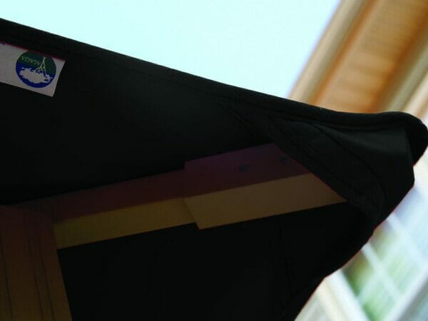 Acacia Gazebo Sundura canopy - Black cloth