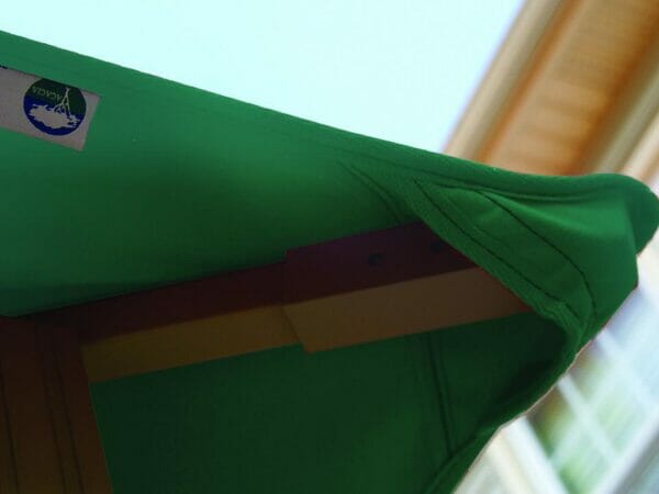 Acacia Gazebo Sundura canopy - Green cloth