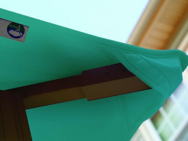 Acacia Gazebo Sundura canopy - Teal cloth