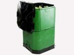 Open Aerobin 400 Insulated Composter - gray background