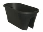 ELHO Oval Corsica Flower Bridge Planters - Set of 2 - Anthracite