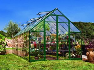Palram 8ft x 20ft Balance Hobby Greenhouse - HG6120G - in a garden