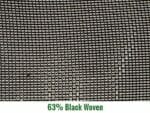 Riverstone 63% Black Woven Shade Cloth