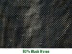 Riverstone 80% Black Woven Shade Cloth