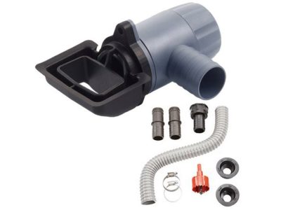 Rectangular Universal Rain Barrel Downspout Connection Kit