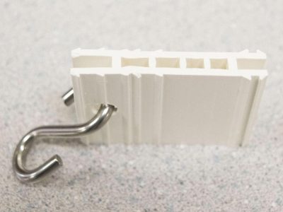 Hoklartherm Plastic Hook with metal S-hook for Growing Wire