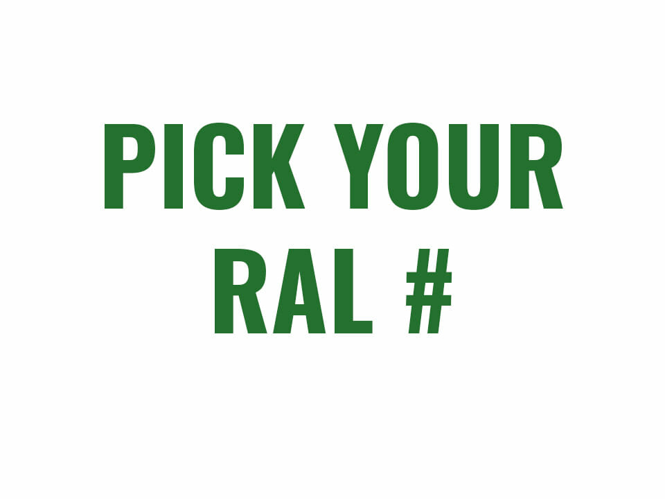 Pick Your RAL #
