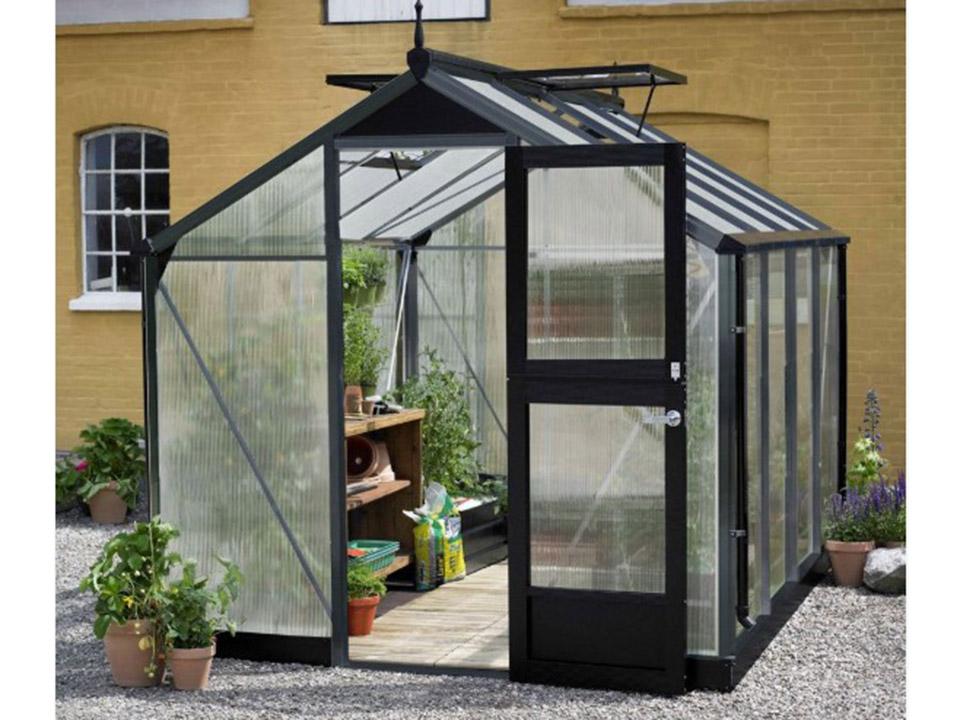 Juliana Compact Greenhouse 7ft x 7ft | Greenhouse Emporium