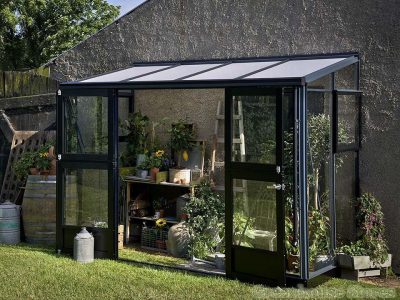 Juliana Veranda Lean-To Greenhouse 10x5