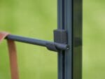 Detailed view of the Juliana Greenhouse Frame Hook