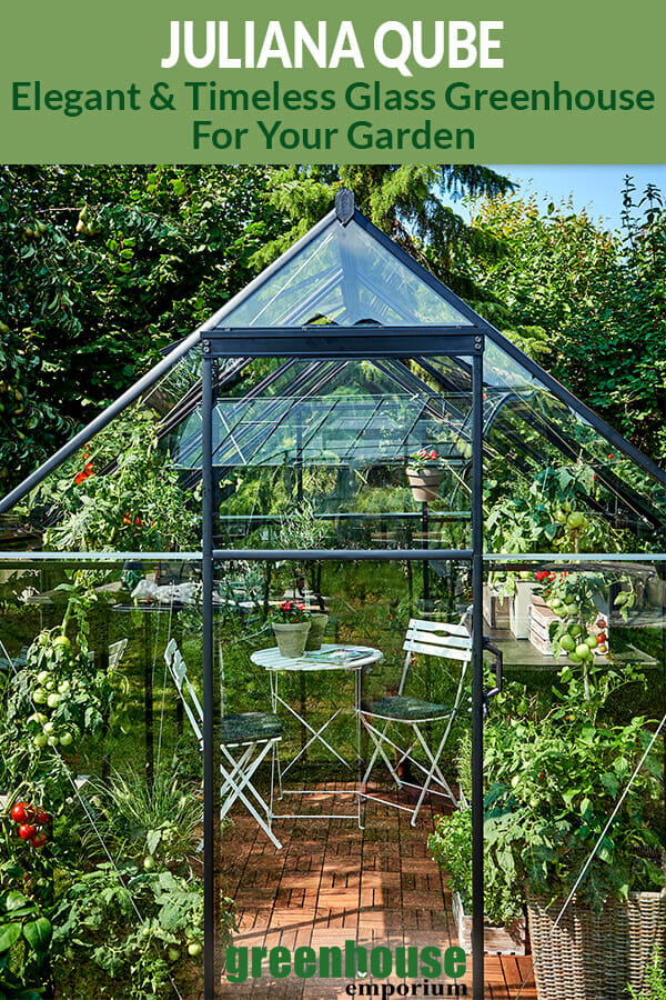 Juliana Qube Greenhouse 7ft X 11ft | Greenhouse Emporium