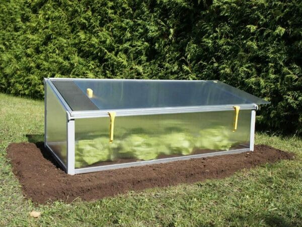 Double cover of the Juwel Year-Round Cold Frame (first layer slides out)