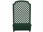 Calypso Planter with Trellis and Reservoir - Green