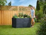 Triple Raised Bed Set with Extensions