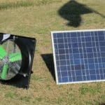MONT Solar Powered Ventilation System - on the ground