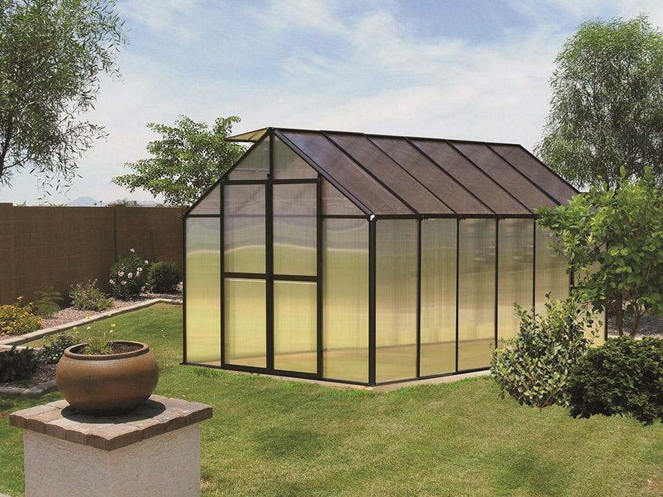 Riverstone Monticello Greenhouse 8x12 Black