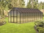 Riverstone MONT Greenhouse 8x20 with black frame