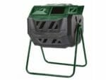 Mr. Spin Dual Compartment Compost Tumbler with white background