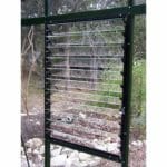 Fully opened Janssens Royal Victorian Louver Window