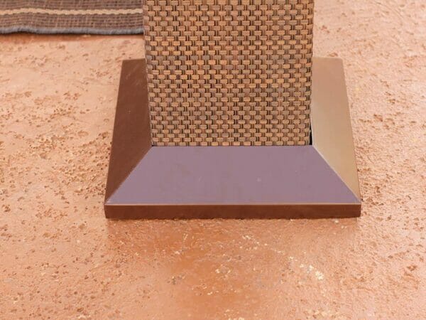 Seville Gazebo with Rust Top 12ft x 12ft Base