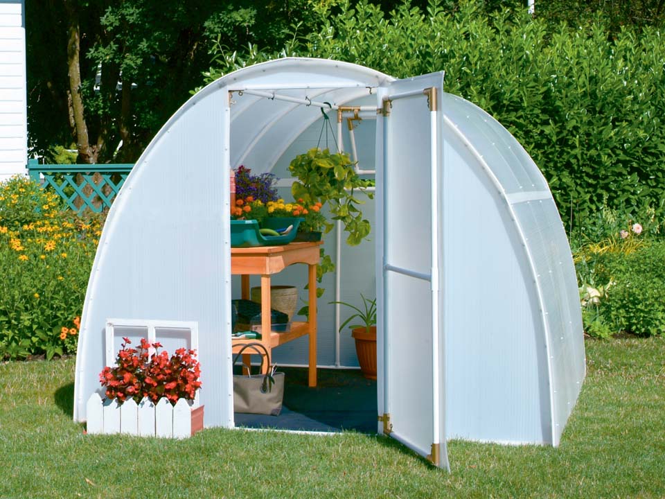 Solexx 8ft x 8ft Early Bloomer Greenhouse - 3.5 mm