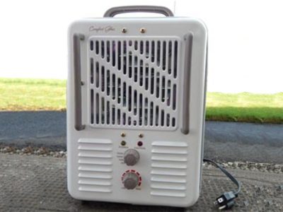 Solexx Portable Electric Heater - grass background