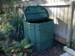 Thermo King 240 Gallon Composter Top Loading Door Open