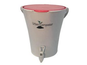 Small Red Urban Composter