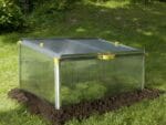 Closed BioStar 1000 Cold Frame in garden