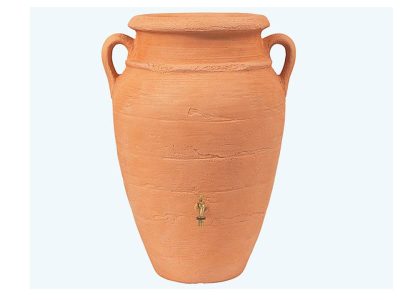 Roman Rain Barrel with Planter