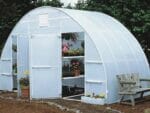 White arch greenhouse - Solexx Conservatory Greenhouse