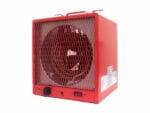 DrHeater infrared heater, red, front view
