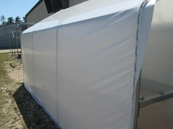 Riverstone Industries (RSI) 10ft x 27ft Carver Educational Greenhouse R1016-P - roll up curtain