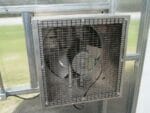 RSI Educational Greenhouse Exhaust Fan to improve air circulation