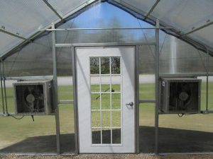 RSI Educational Greenhouse Motorized Shutters