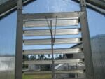 RSI Educational Greenhouse Open Louver Window