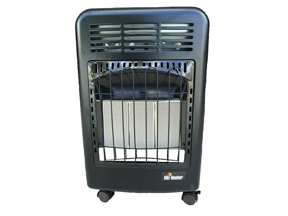 RSI Outdoor Patio Portable Radiant Heater front side