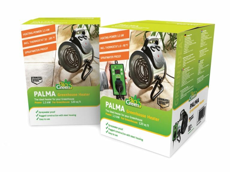 BioGreen Palma Greenhouse Heater Greenhouse Emporium
