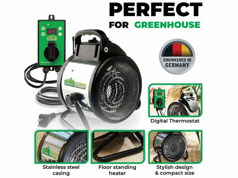 BioGreen Palma Greenhouse Heater Greenhouse Emporium