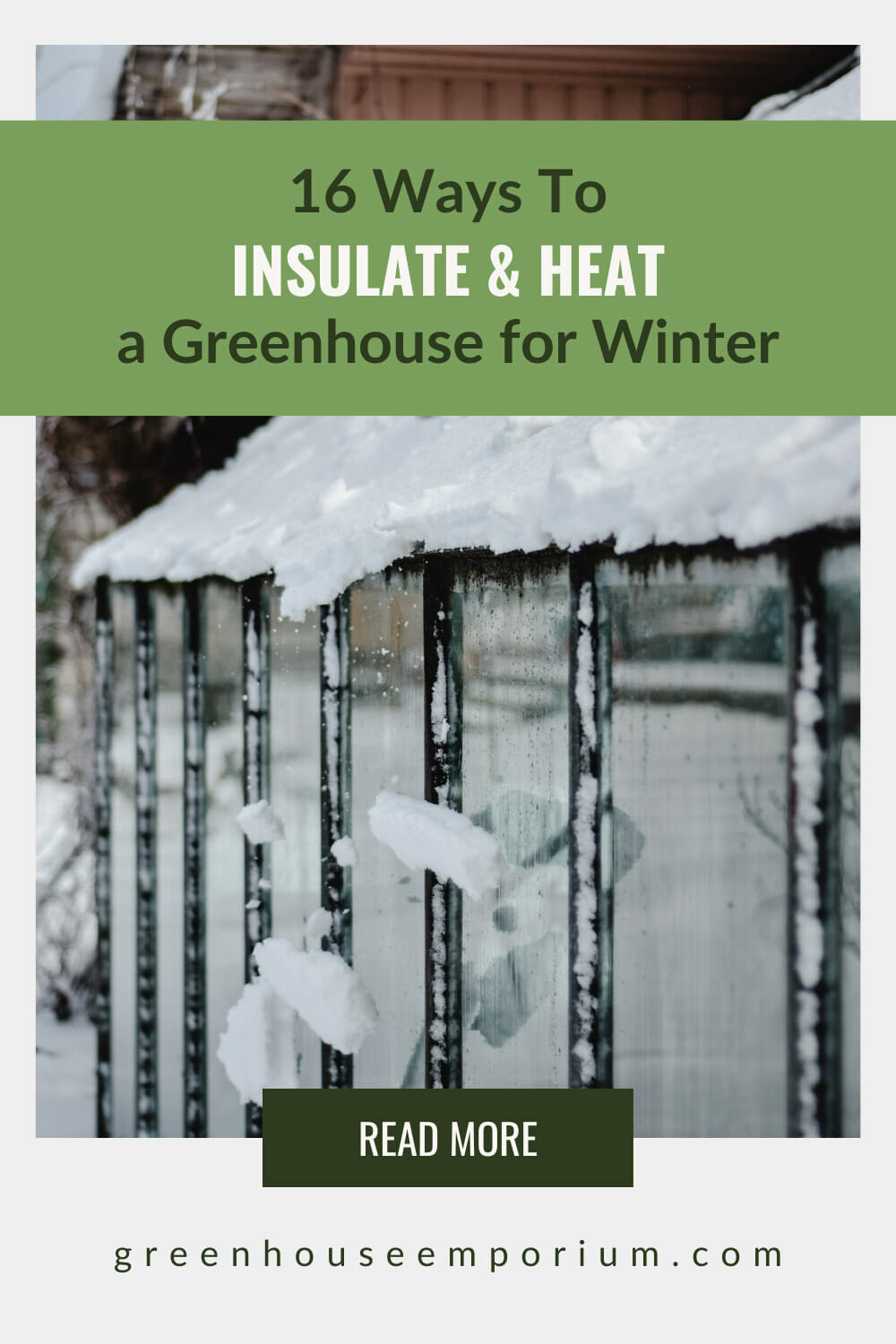 16 Diy Ways To Insulate And Heat Your Greenhouse For Winter