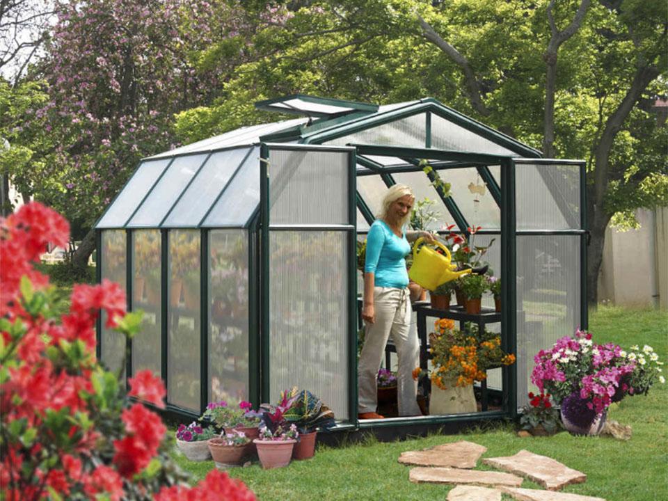 build a green house