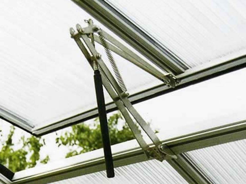 where to place riga automatic window opener for greenhouses