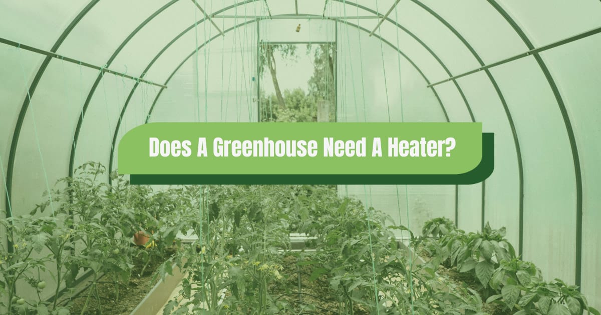 does a greenhouse need a heater