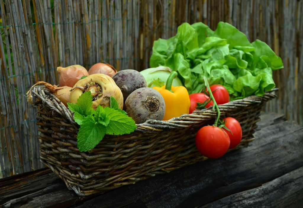 Fresh produce to feed a family