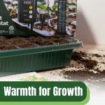 Heat mat and seed tray with text: Warmth for Growth Exploring Heat Mats for Plants